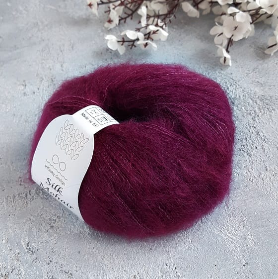 INFINITY Silk Mohair (4545 цикламен)