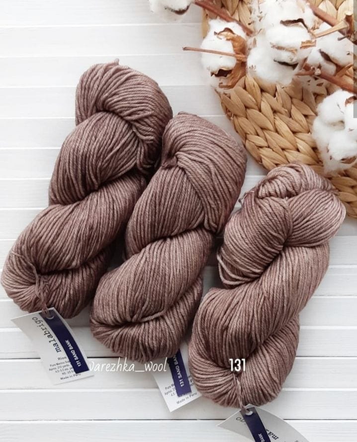 Malabrigo RIOS (131 бежево-коричневый)