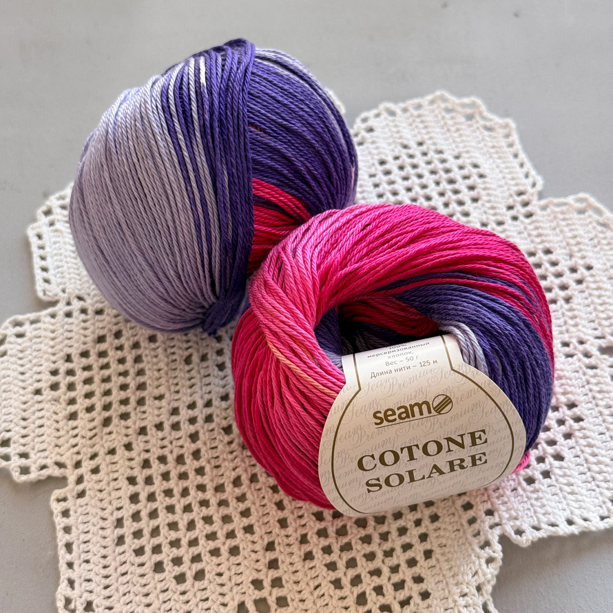 Пряжа Seam Cotone Solare 904