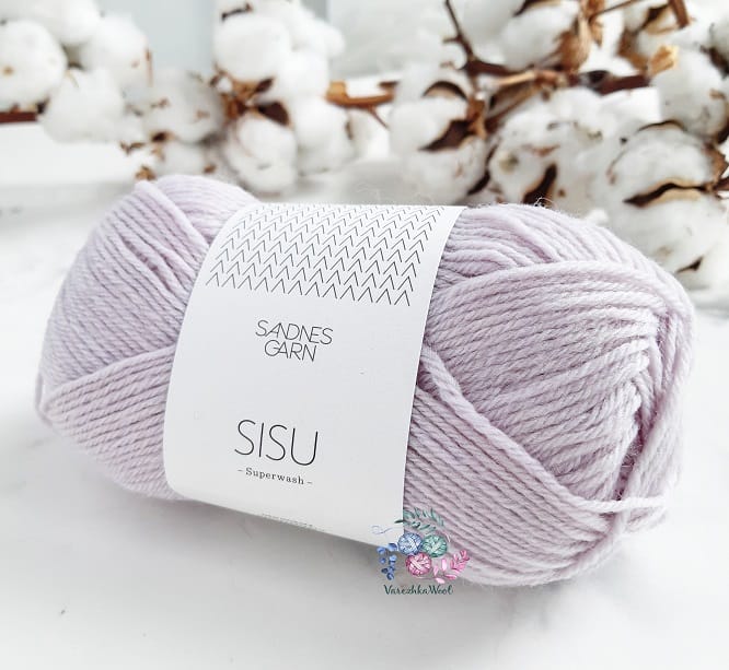 SANDNES GARN Sisu (4621 серо-сиреневый)