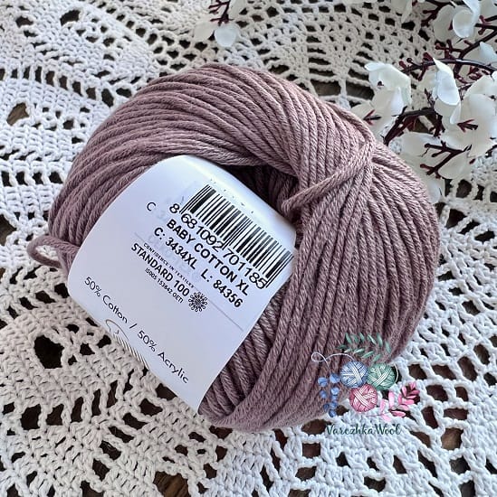 Gazzal Baby Cotton XL (3434 мокко)