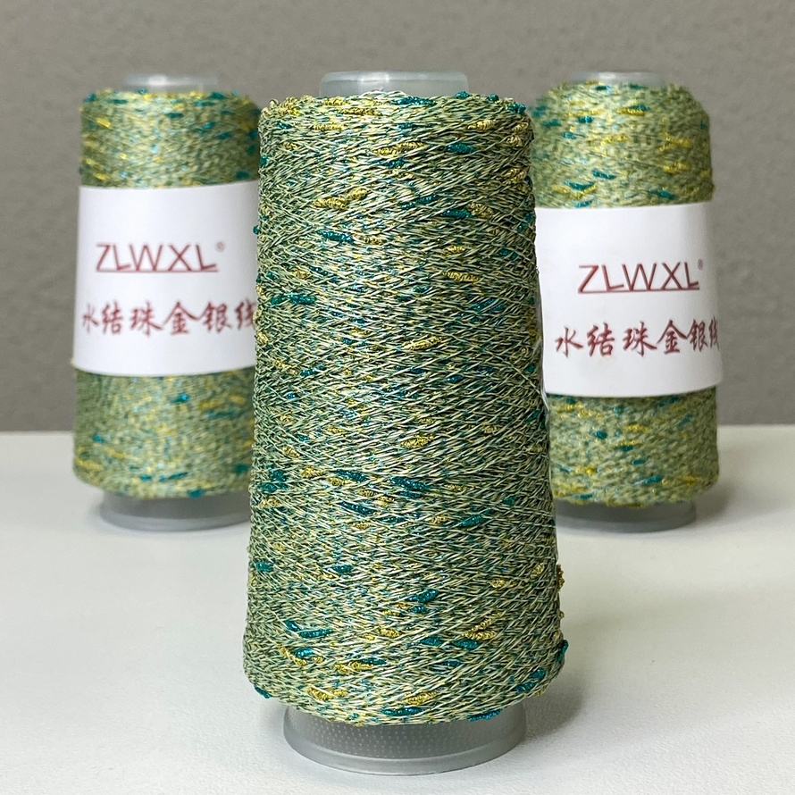 Узелковый люрекс 023 (трава)