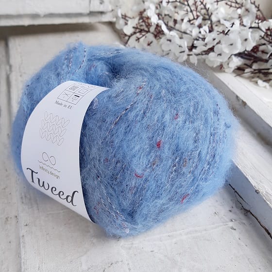 INFINITY Tweed (6013 небо)