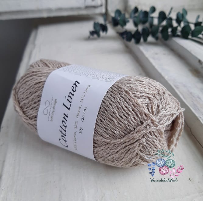 INFINITY Cotton Linen (2331 светлый беж)